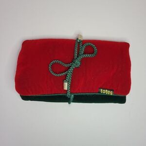 Totes Velvet Jewelry Roll